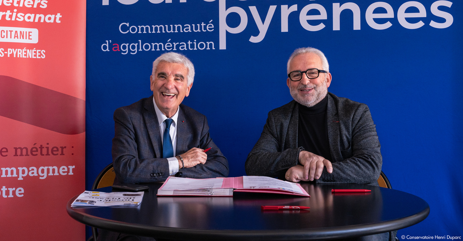 Signature de la convention de partenariat pédagogique avec La Chambre de Métiers et de l’Artisanat 65