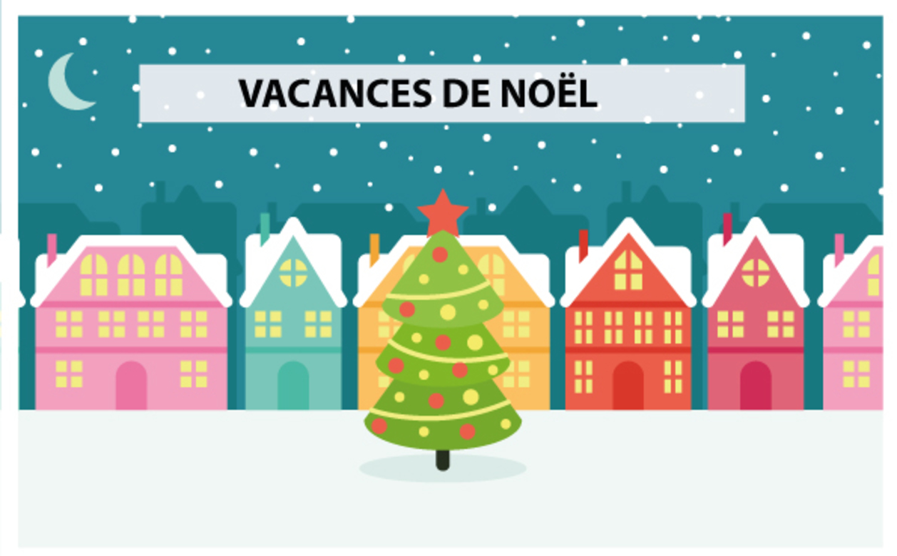 Fermeture vacances de Noël