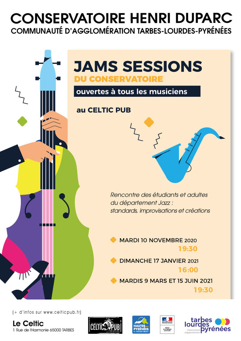 ÉVÉNEMENT ANNULÉ :  Jam Session du Conservatoire