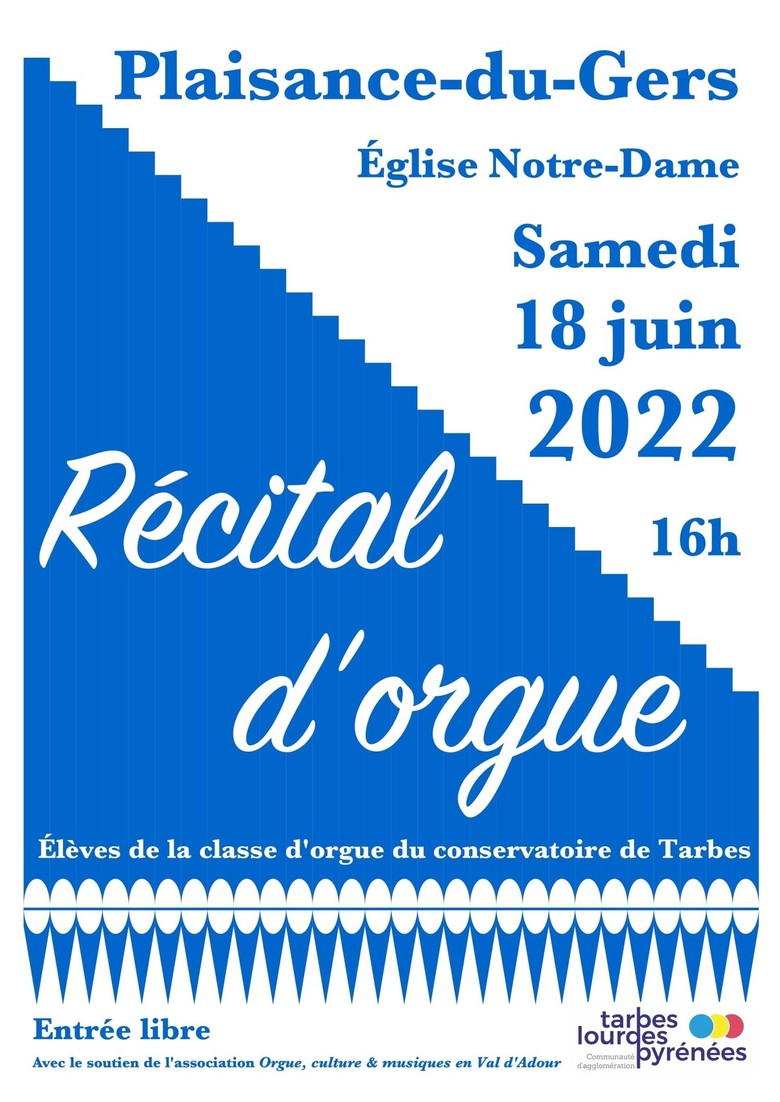 Concert de la classe d'Orgue