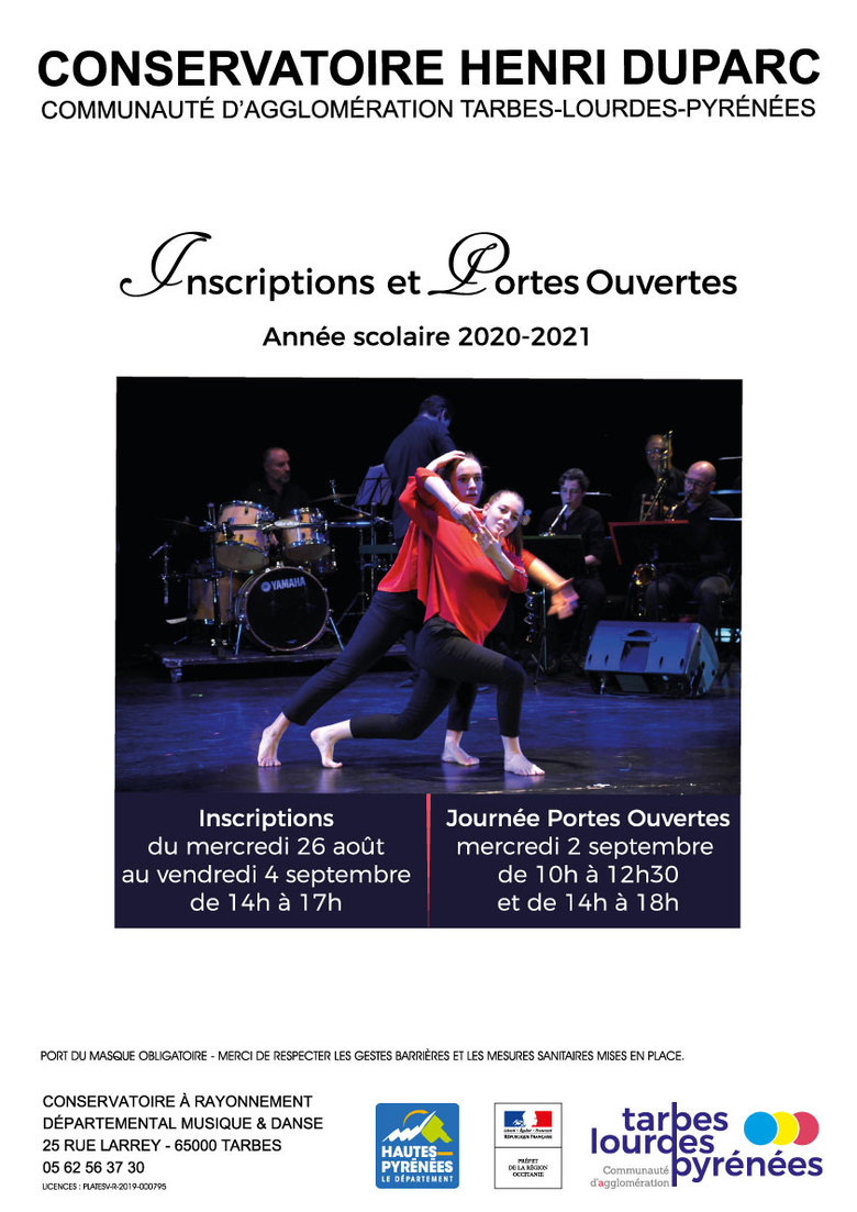 Inscriptions et Portes Ouvertes