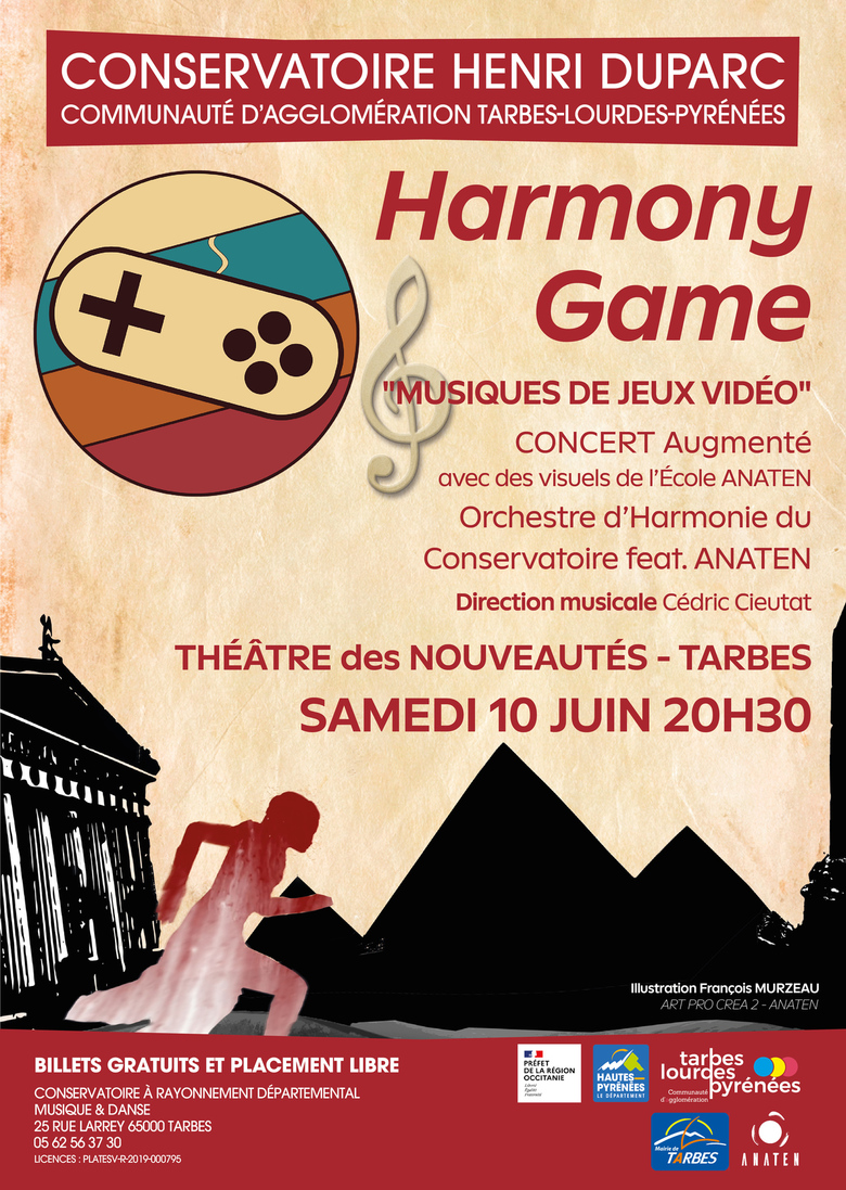 HARMONY GAME - Concert de l'orchestre d'harmonie