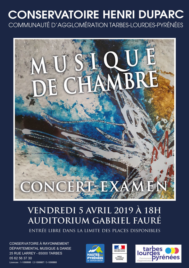 Concert-Examen de Musique de Chambre