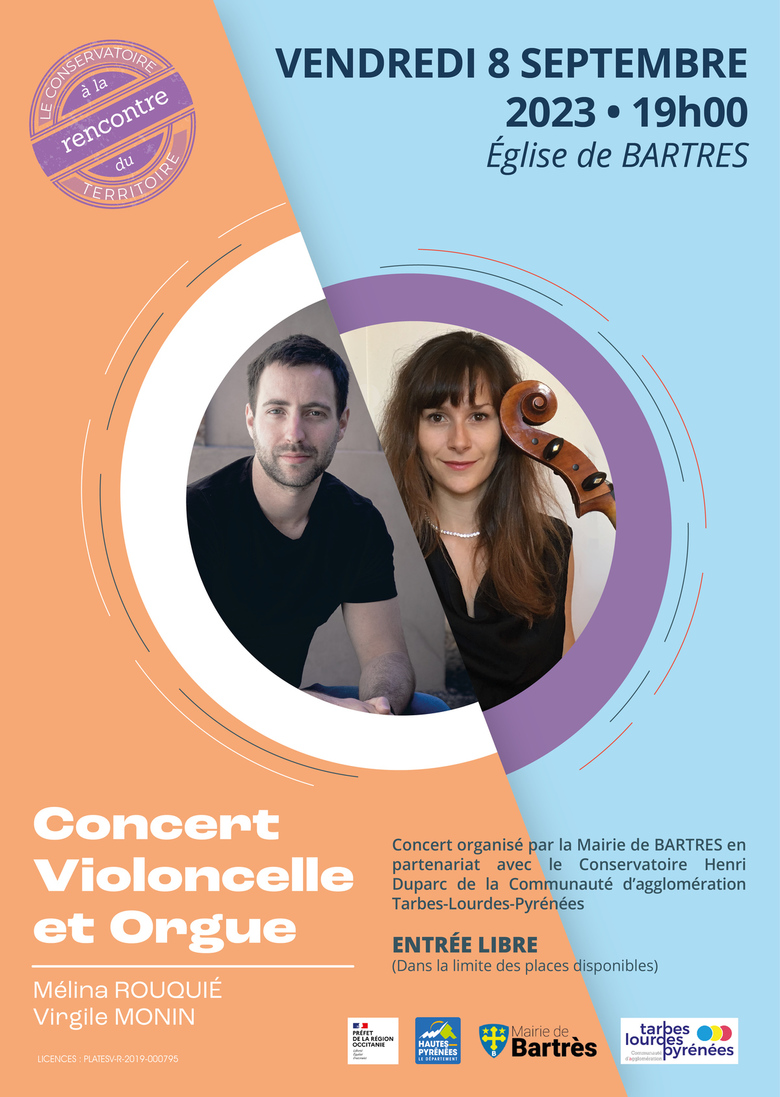 Rencontre du Territoire : Concert Violoncelle & Orgue