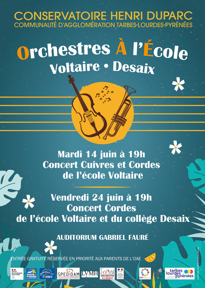 Orchestre A l'Ecole Voltaire - Desaix • Cuivres et Cordes