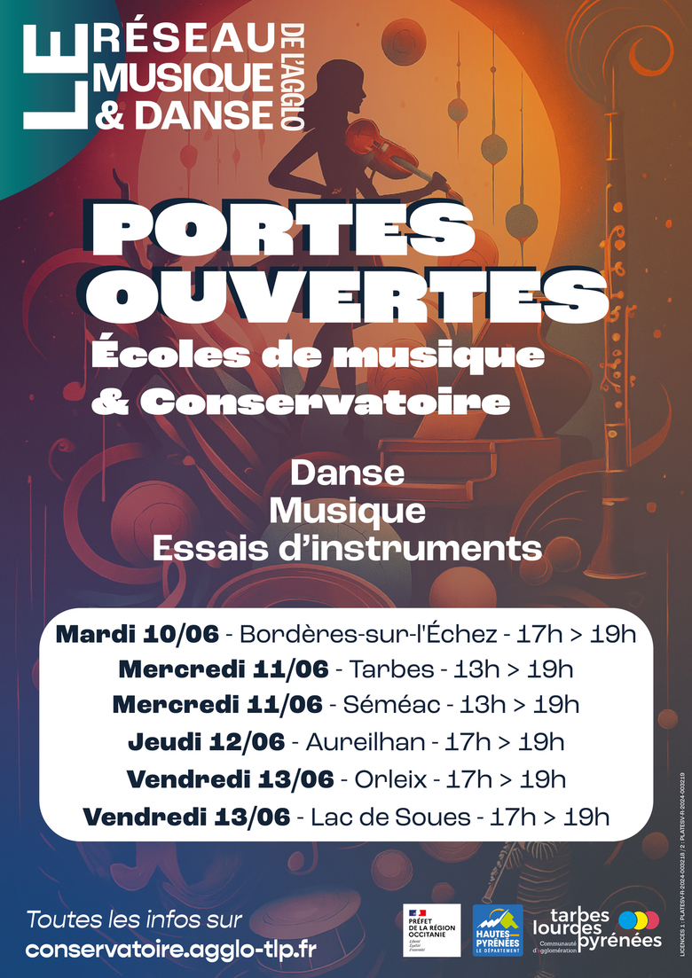 PORTES OUVERTES - École de musique de Bordères-sur-l'Échez