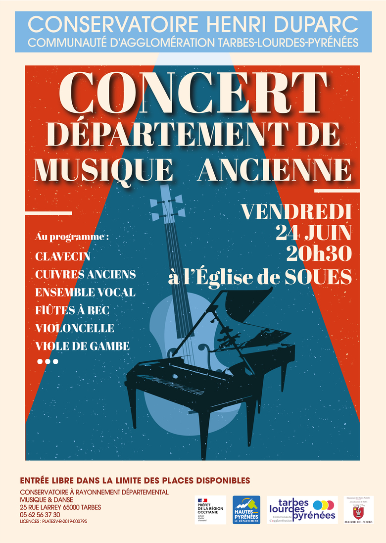 Concert du Département de MUSIQUE ANCIENNE