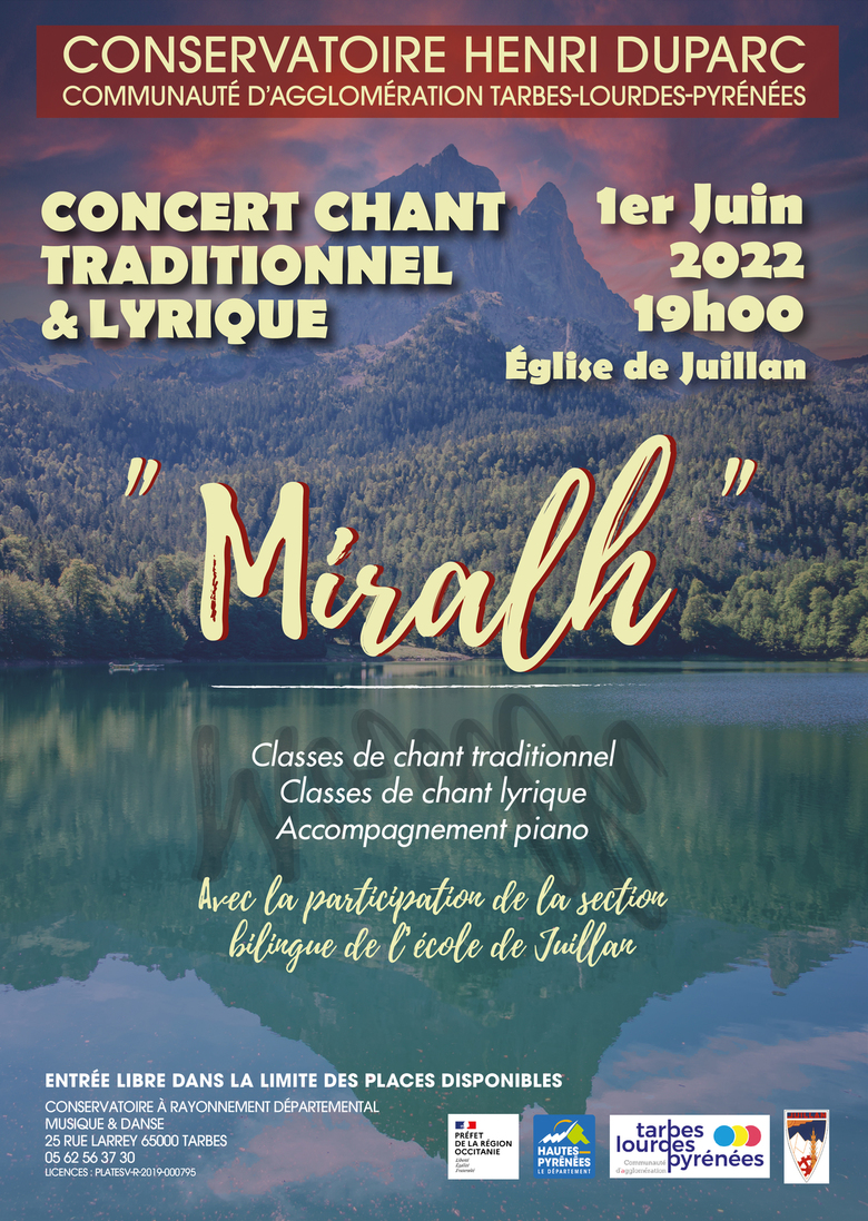 CONCERT CHANT TRADITIONNEL ET LYRIQUE -