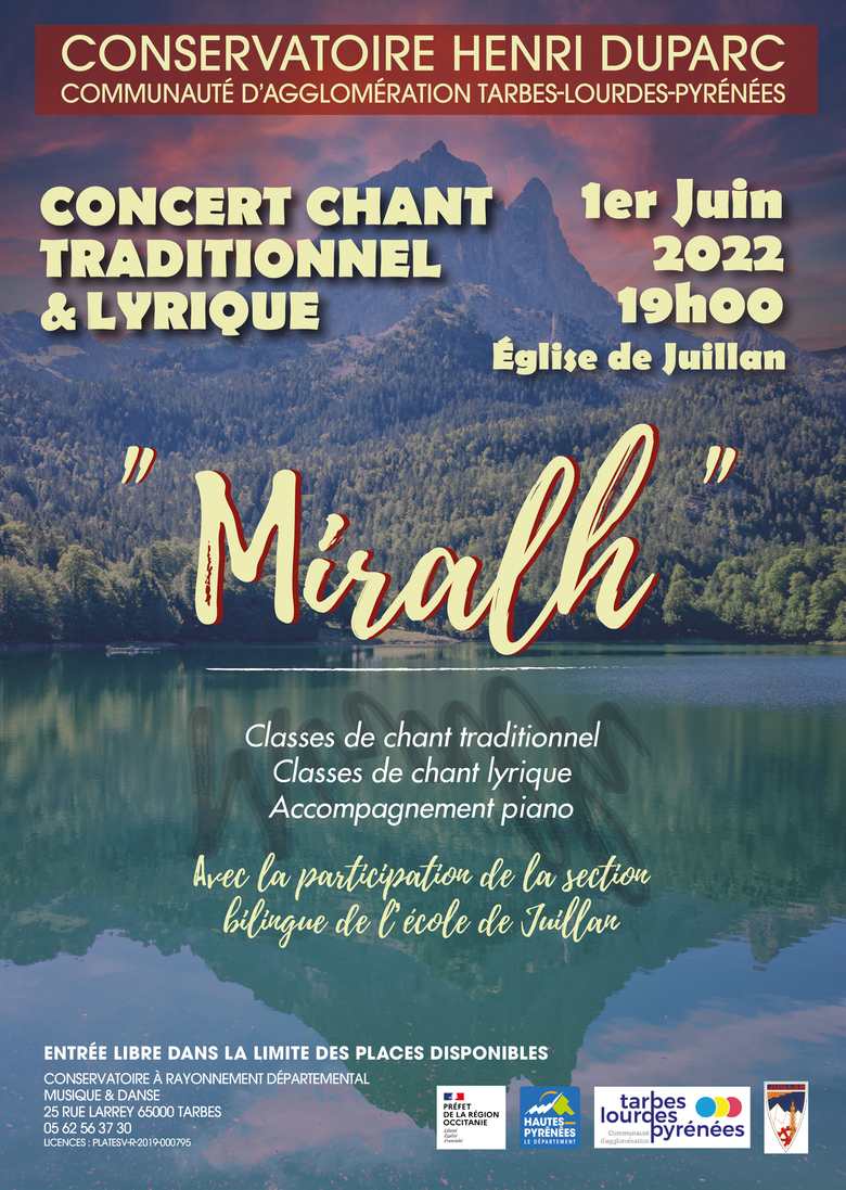 CONCERT CHANT TRADITIONNEL ET LYRIQUE - 