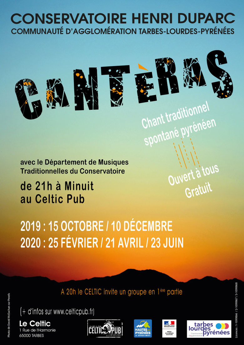 ÉVÉNEMENT ANNULÉ : Cantèras du Conservatoire