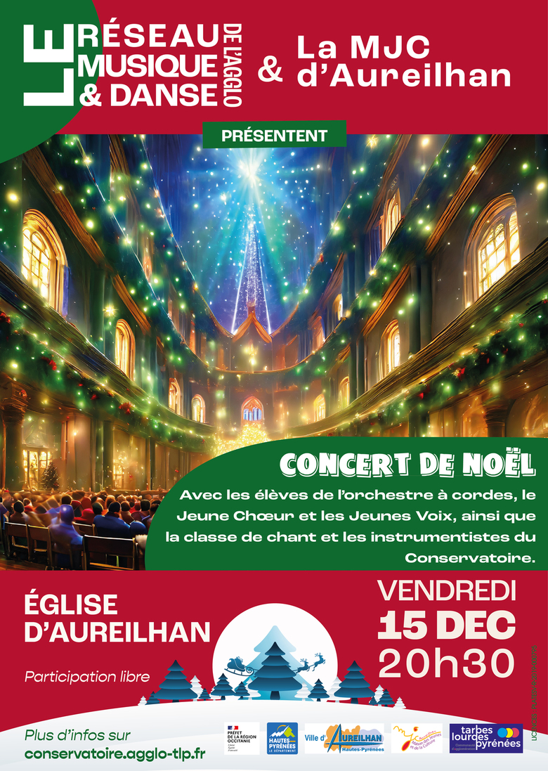 CONCERT DE NOËL - Église Aureilhan