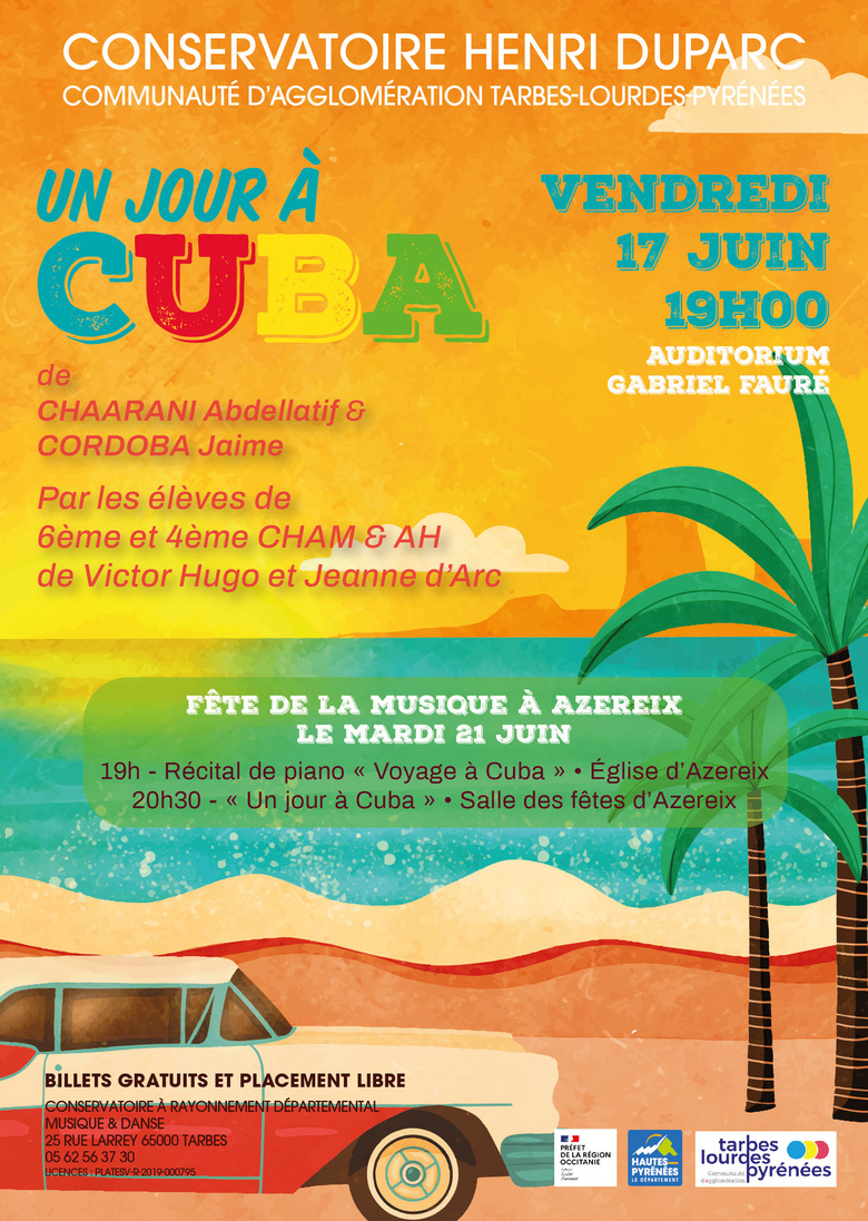 Concert CHAM - Un jour à CUBA