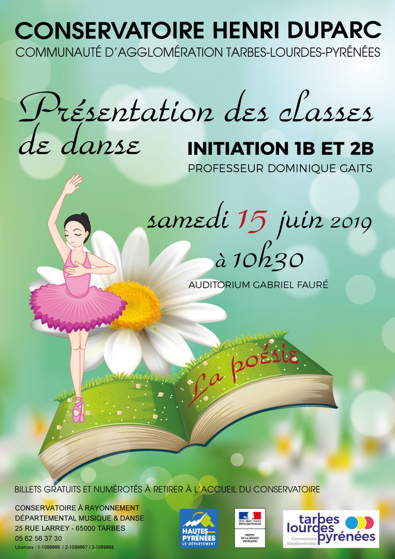 Présentation des classes de Danse