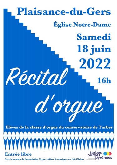 Concert de la classe d'Orgue