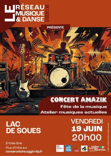 Fête de la musique - Concert Amazik (Atelier musiques actuelles)