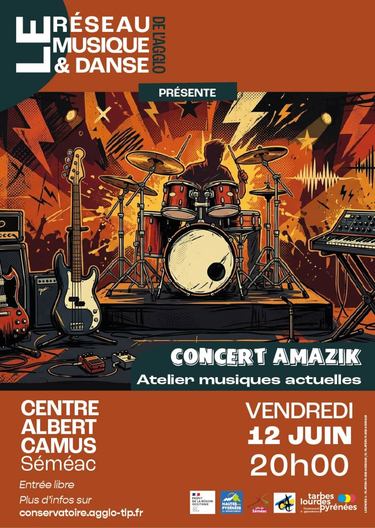 Concert Amazik (Atelier musiques actuelles)