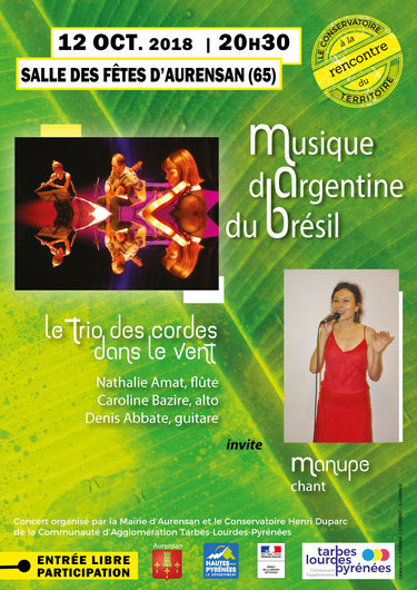 Concert Musiques d'Argentine et du Brésil