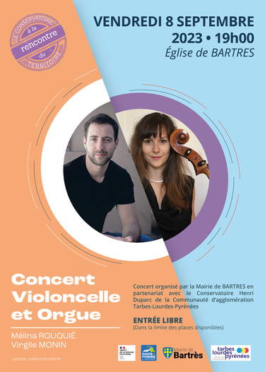 Rencontre du Territoire : Concert Violoncelle & Orgue