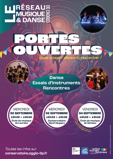 PORTES OUVERTES - École de musique de Lourdes