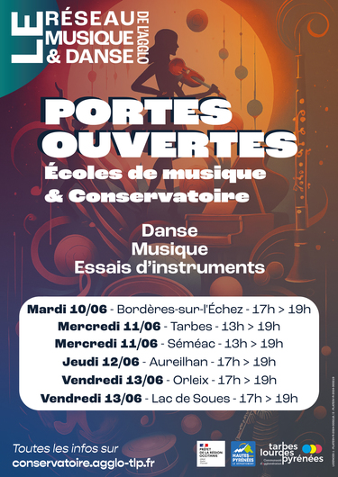 PORTES OUVERTES - École de musique de Bordères-sur-l'Échez