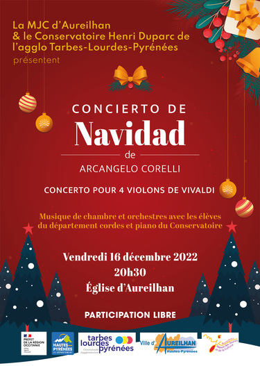 CONCIERTO DE NAVIDAD de ARCANGELO CORELLI - CONCERTO POUR 4 VIOLONS DE VIVALDI