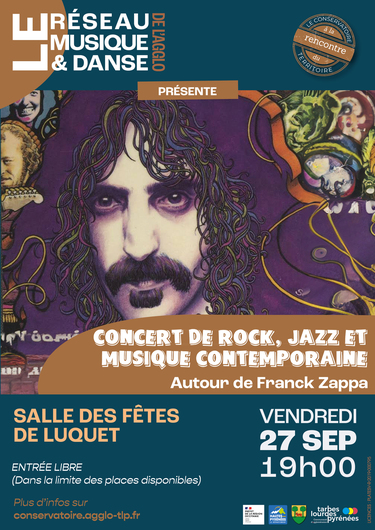 Rencontre du Territoire : Autour de Zappa - Rock, Jazz et musique contemporaine