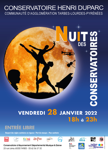 ÉVÉNEMENT REPORTÉ : La Nuit des Conservatoires 2022