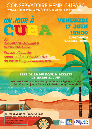 Concert CHAM - Un jour à CUBA