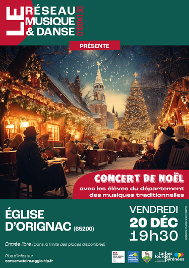 Concert de Noël - Élèves Musiques traditionnelles