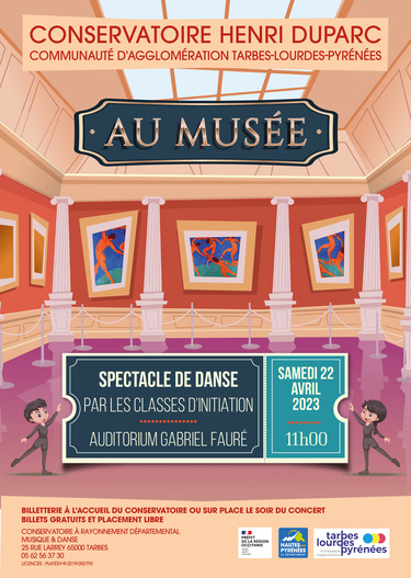 Spectacle de danse par les classes d'initiation