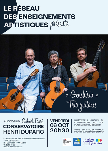 « GENSHIRIN » TRIO GUITARES