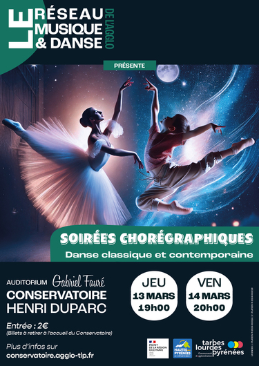 Soirées chorégraphiques - Danse classique & contemporaine